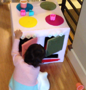 Play Kitchen DIY Project for kids